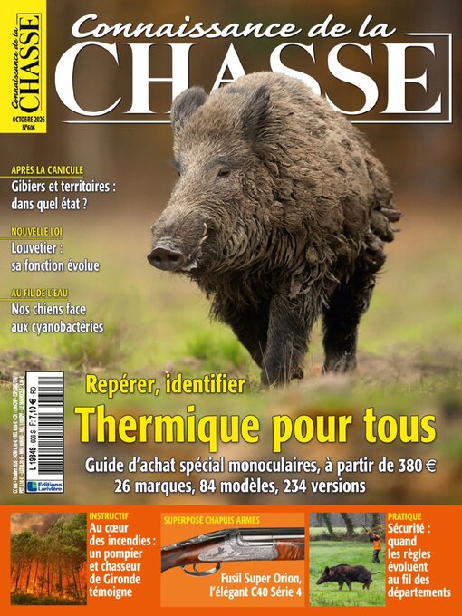 Cover image for Connaissance de la chasse